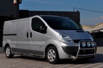 Renault Trafic 2001–2015 Pare-buffle WT018 (Inox) photo 2