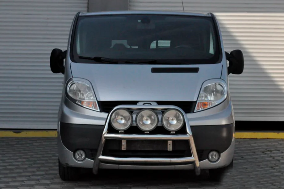 Renault Trafic 2001–2015 Pare-buffle WT018 (Inox) Photo 3
