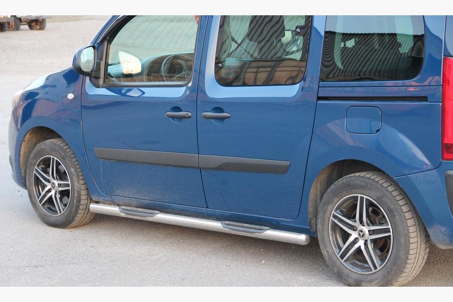 Mercedes Citan 2013-2021 Tubes Latéraux (2 pcs, Inox) 51mm, base longue, sans inserts en plastique Photo 2