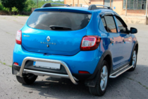 Dacia Sandero 2013-2020 Arceau Arrière AK007 (Inox) photo 2