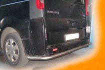 Opel Vivaro 2001–2015 Protection Arriere AK005 (Inox) photo 2