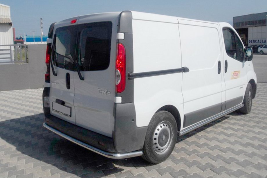 Opel Vivaro 2001–2015 Protection Arriere AK005 (Inox) Image
