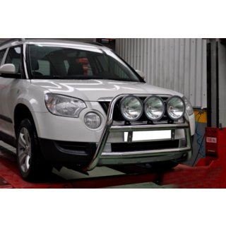 Pare-buffle WT018 (Inox) Skoda Yeti 2009-2017 photo 2