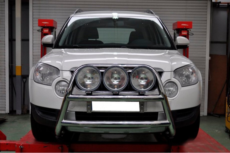 Skoda Yeti 2009-2017 Pare-buffle WT018 (Inox) Photo 4