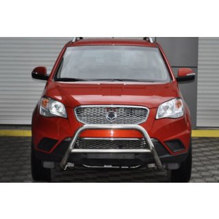 Pare-buffle WT005 (Inox) SsangYong Korando 2010-2019 photo 3
