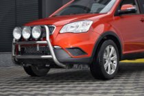 SsangYong Korando 2010-2019 Pare-buffle WT018 (Inox) photo 2