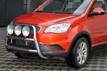 SsangYong Korando 2010-2019 Pare-buffle WT018 (Inox) photo 4