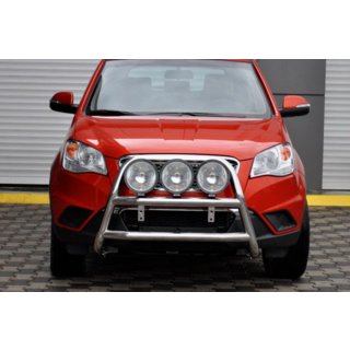 Pare-buffle WT018 (Inox) SsangYong Korando 2010-2019 photo 3