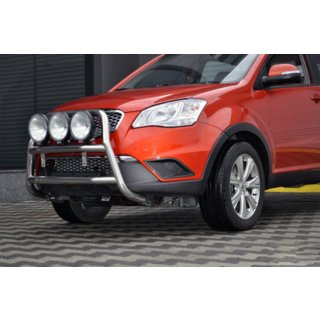 Pare-buffle WT018 (Inox) SsangYong Korando 2010-2019 photo 2