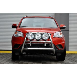 Pare-buffle WT018 (Inox) SsangYong Korando 2010-2019 photo 1
