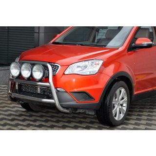 Pare-buffle WT018 (Inox) SsangYong Korando 2010-2019 photo 4