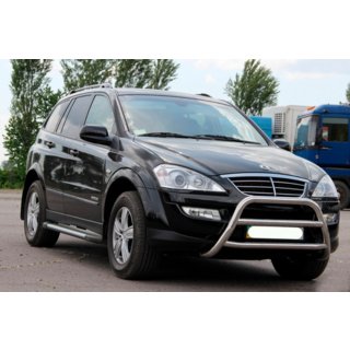 Pare-buffle WT022 Inox SsangYong Kyron 2005-2014 photo 3