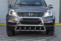 SsangYong Rexton I 2001-2017 Pare-buffle WT003 (Inox) photo 5
