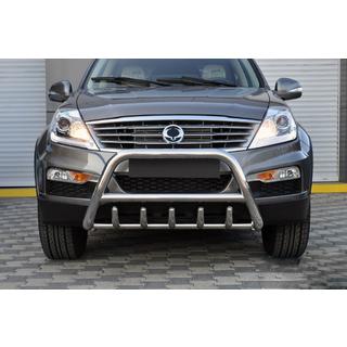 Pare-buffle WT003 (Inox) SsangYong Rexton I 2001-2017 photo 3