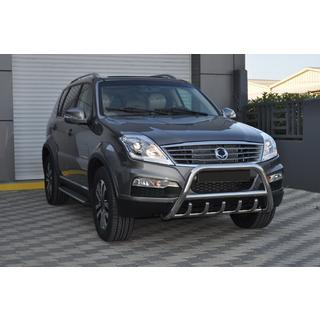 Pare-buffle WT003 (Inox) SsangYong Rexton I 2001-2017 photo 4