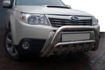 Subaru Forester 2008-2013 Pare-buffle WT002 (Inox) photo 1