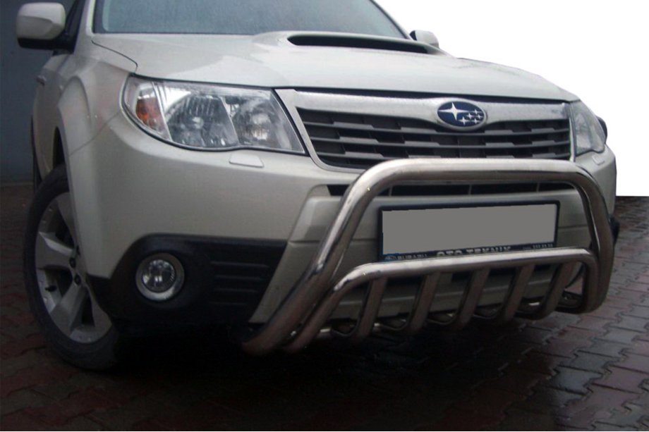 Subaru Forester 2008-2013 Pare-buffle WT002 (Inox) Image