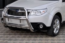 Subaru Forester 2008-2013 Pare-buffle WT018 (Inox) photo 2
