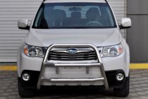 Subaru Forester 2008-2013 Pare-buffle WT018 (Inox) photo 4