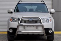 Subaru Forester 2008-2013 Pare-buffle WT018 (Inox) photo 1