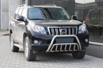 Toyota Land Cruiser Prado 150 2009-2023 Pare-buffle WT002 (Inox) photo 3