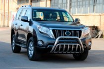 Toyota Land Cruiser Prado 150 2009-2023 Pare-buffle WT002 (Inox) photo 4