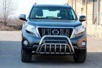 Toyota Land Cruiser Prado 150 2009-2023 Pare-buffle WT002 (Inox) photo 5
