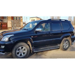 Protection de marchepied lateral BB004 (2 pcs, inox) Toyota Land Cruiser Prado 120 2002-2009 photo 2