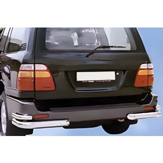 Coins arrières AK003-Double (2 pcs, inox) Toyota Land Cruiser 100 1998-2007 photo 4