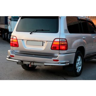 Coins arrières AK003-Double (2 pcs, inox) Toyota Land Cruiser 100 1998-2007 photo 2