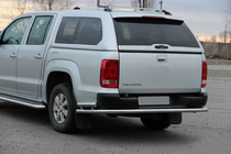 Volkswagen Amarok 2010-2022 Protection arrière AK005-2 (2 pcs, inox) photo 2