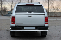 Volkswagen Amarok 2010-2022 Protection arrière AK005-2 (2 pcs, inox) photo 3