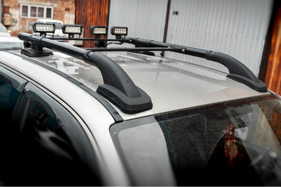 Volkswagen Amarok 2010-2022 Barres de toit Black Shark (avec barres transversales) Image
