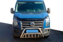 Volkswagen Crafter 2006-2016 Pare-buffle WT002 (Inox) photo 1