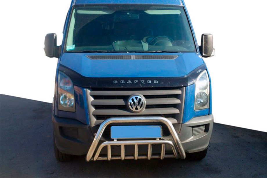 Volkswagen Crafter 2006-2016 Pare-buffle WT002 (Inox) Image
