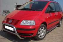 Volkswagen Sharan 1995-2010 Pare-buffle WT005 (Inox) photo 2