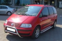 Volkswagen Sharan 1995-2010 Pare-buffle WT005 (Inox) photo 3
