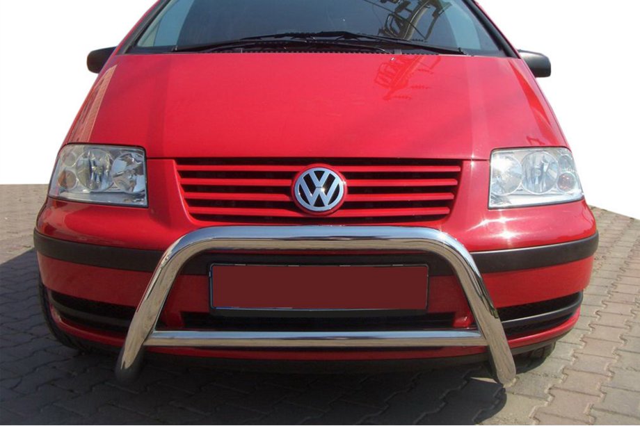 Volkswagen Sharan 1995-2010 Pare-buffle WT005 (Inox) Image