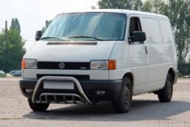 Volkswagen T4 Transporter 1990-2003 Pare-buffle WT002 60mm (Inox) photo 3