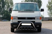 Volkswagen T4 Transporter 1990-2003 Pare-buffle WT002 60mm (Inox) photo 2