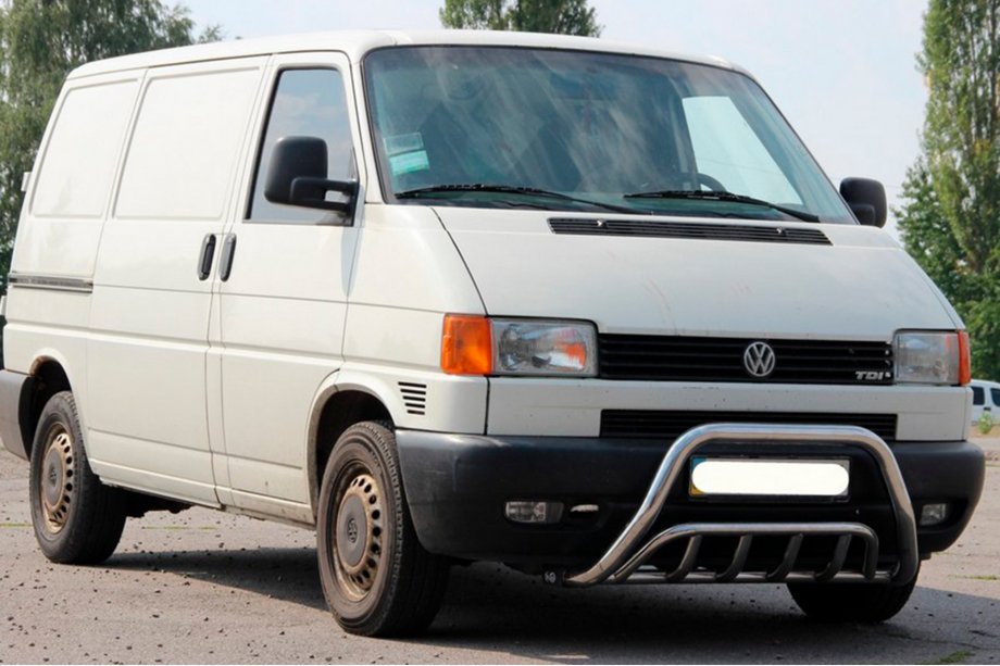 Volkswagen T4 Caravelle/Multivan 1990–2003 Pare-buffle WT002 (Inox) Photo 2