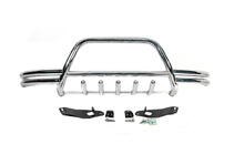 Volkswagen T4 Caravelle/Multivan 1990–2003 Pare-buffle WT003 Plus-2 (Inox) photo 3