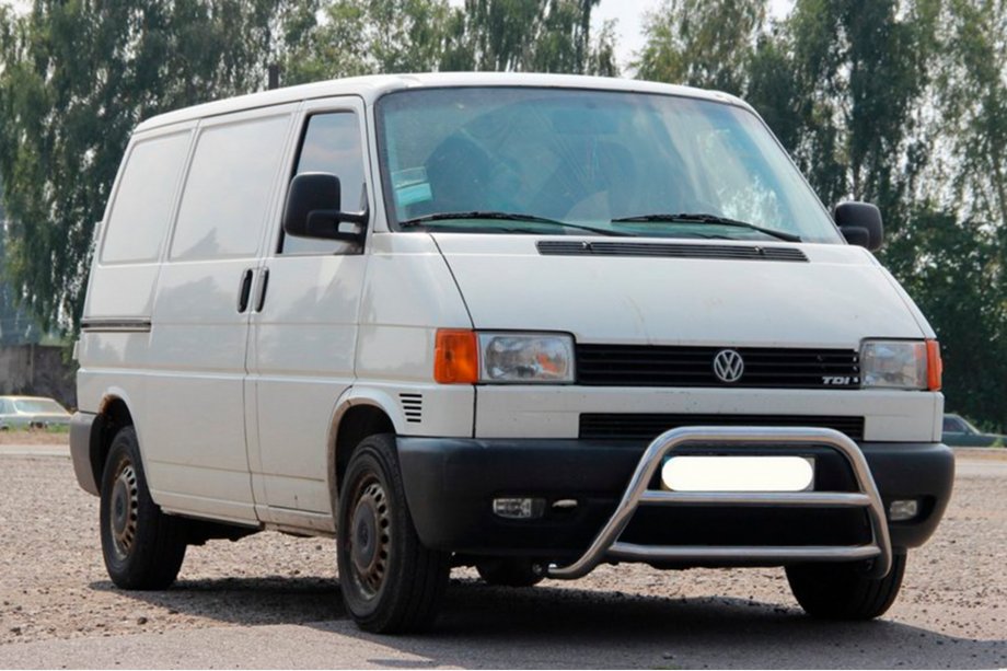 Volkswagen T4 Transporter 1990-2003 Pare-buffle WT022 Inox Image