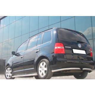 Coins arrières AK003 (2 pcs, inox) Volkswagen Touran 2003-2010 photo 4