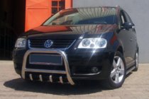 Volkswagen Touran 2003-2010 Pare-buffle QT006 (Inox) photo 1