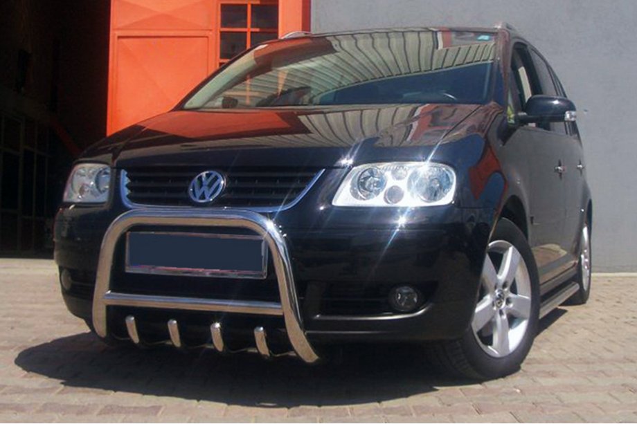 Volkswagen Touran 2003-2010 Pare-buffle QT006 (Inox) Image