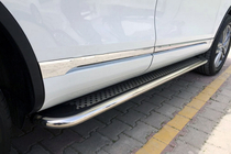 Porsche Cayenne 2003–2010 Marchepieds Latéraux Maydos V2 (2 pcs, Aluminium & Inox) photo 2