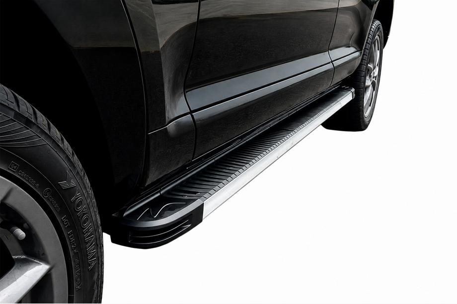 Porsche Cayenne 2003–2010 Marchepieds Latéraux Maya V1 (2 pcs, Aluminium) Image