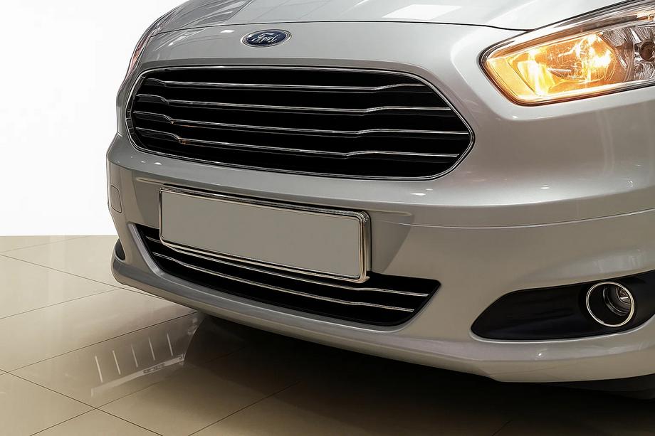Ford Courier 2014-2023 Protections de Pare-chocs en Acier Inoxydable (2014-2018, 2 pcs) Image
