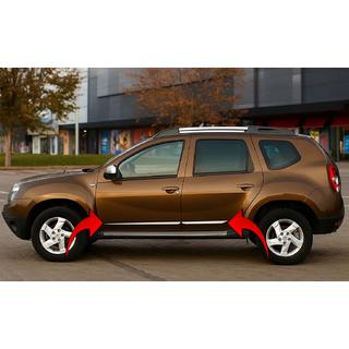 Moulures de Portes Acier Inoxydable (4 pcs) Dacia Duster 2008-2018 photo 1